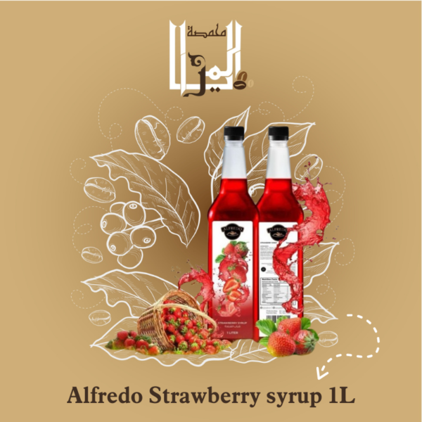 Alfredo Strawberry syrup 1L