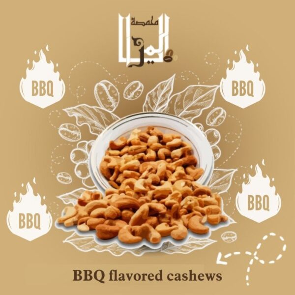 BBQ flavored cashews