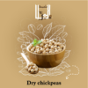 Dry chickpeas