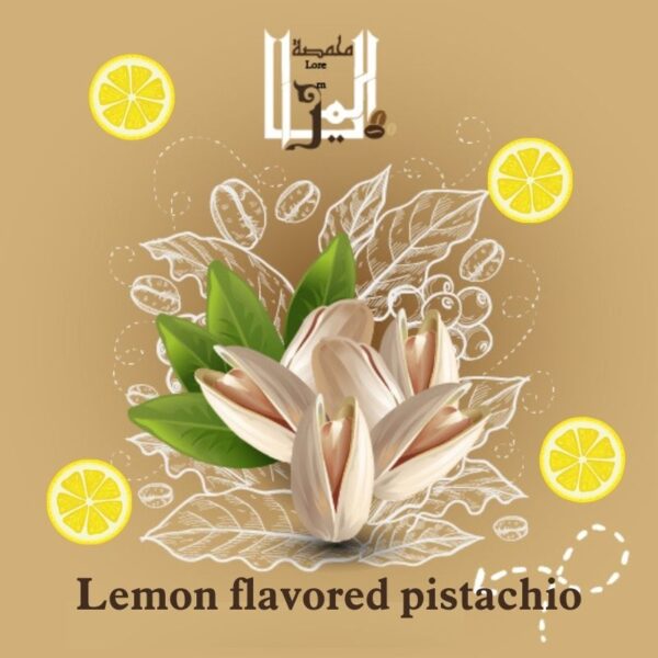 Lemon flavored pistachio