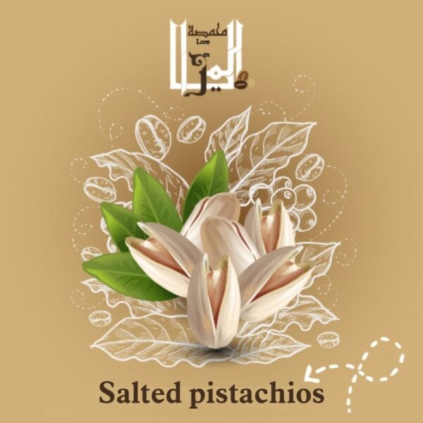 Salted pistachios