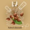 Salted almonds