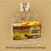 Al-Attar ginger &cinnamon 20 bags,العطار زنجبيل وقرفة