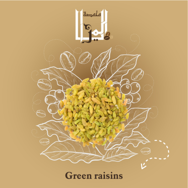 Green raisins