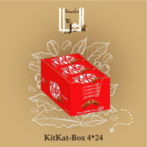 KitKat-Box 4*24,بسكويت كيتكات